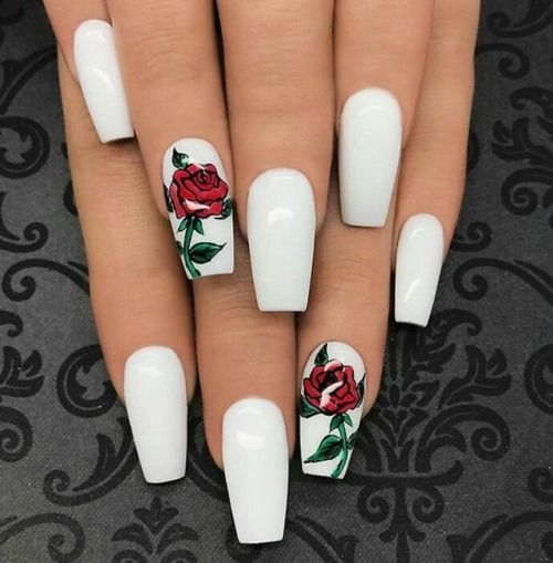 Rose Nails: Embrace the Beauty of Roses on Your Fingertips插图