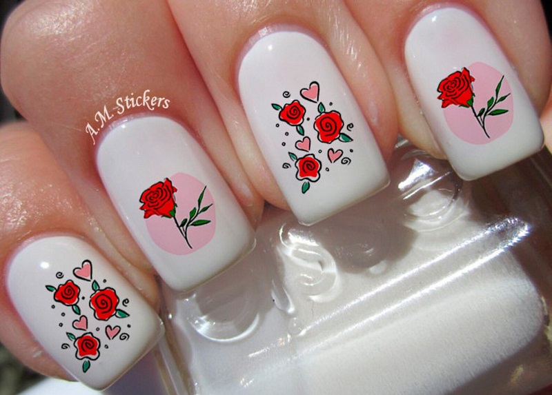 Romantic Tales at Your Fingertips: Captivating Visuals with Rose Nails插图